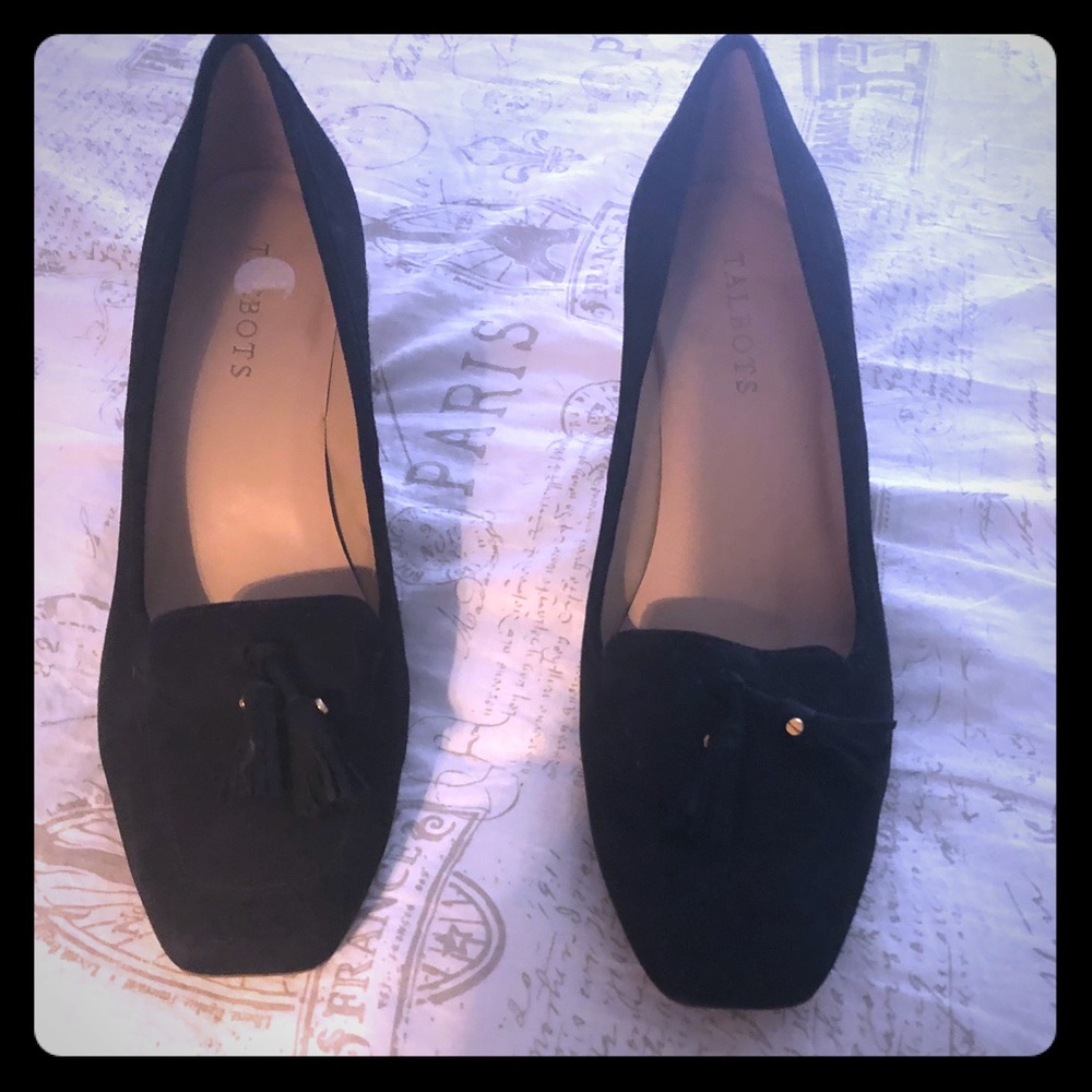 Black Talbots Heels